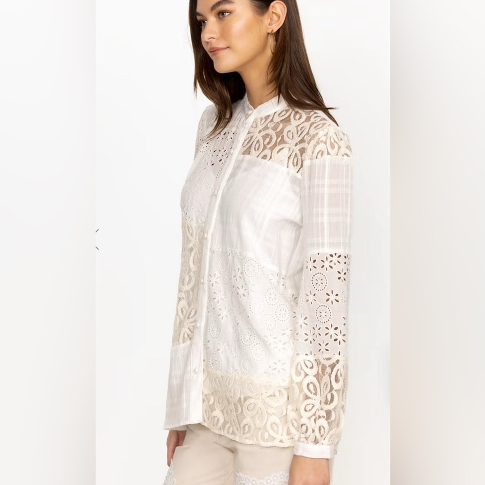 Johnny Was Carmen Button-Down Shirt